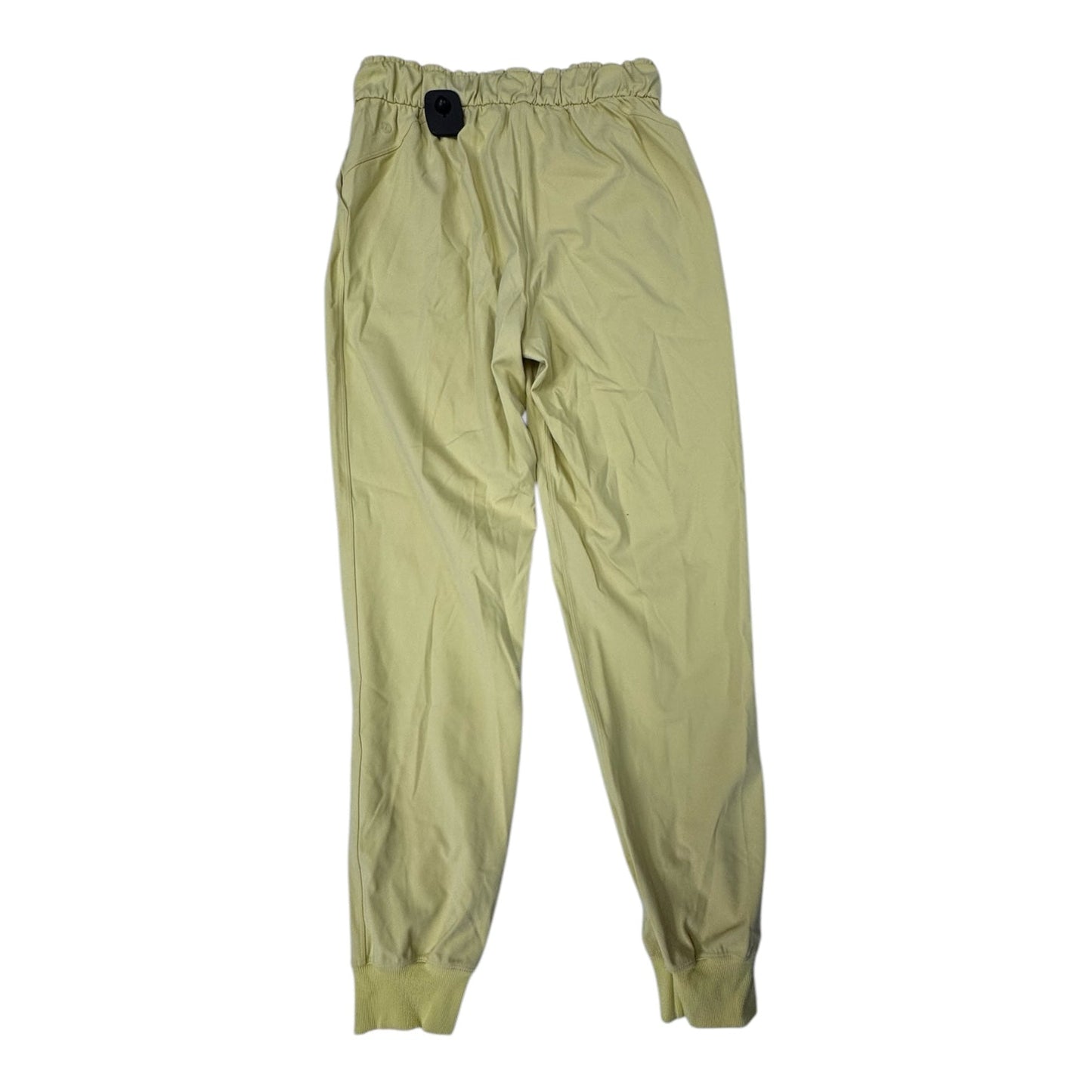 Athletic Pants By Lululemon In Yellow, Size: 6