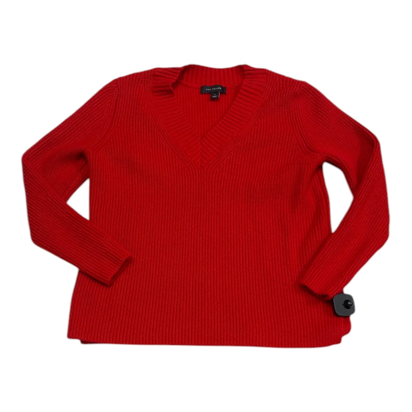 Sweater By Ann Taylor In Red, Size: S