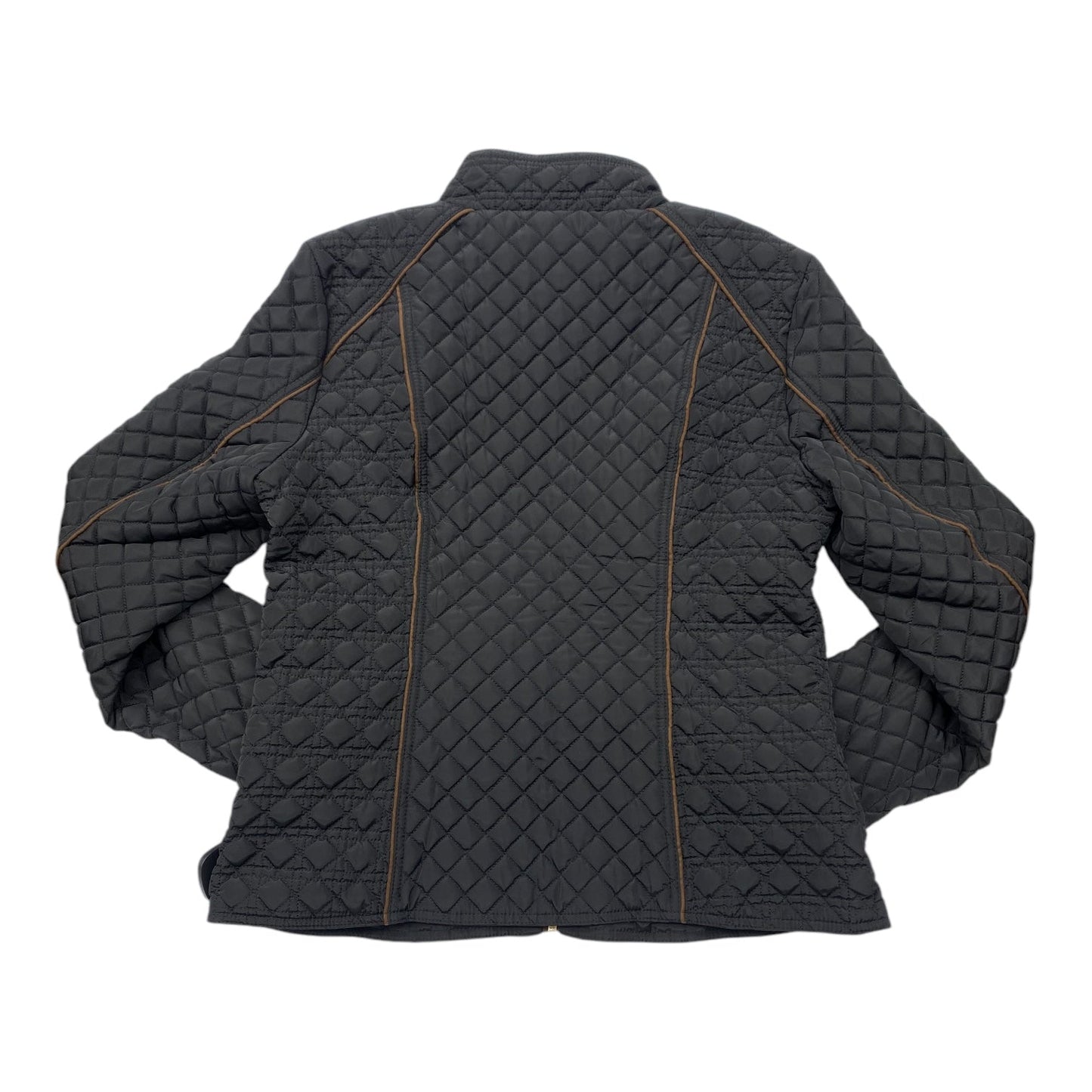 Jacket Puffer & Quilted By Bellivera In Black, Size: L