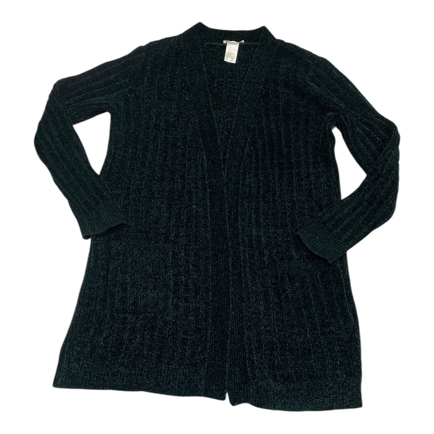 Sweater Cardigan By Matty M In Green, Size: M