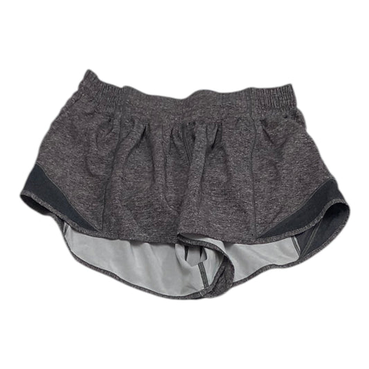 Athletic Shorts By Lululemon In Grey, Size: 6