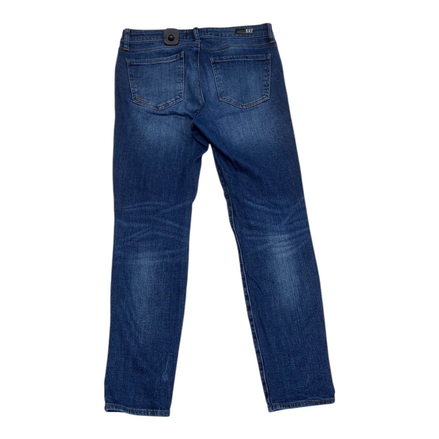 Jeans Boyfriend By Kut In Blue, Size: 4