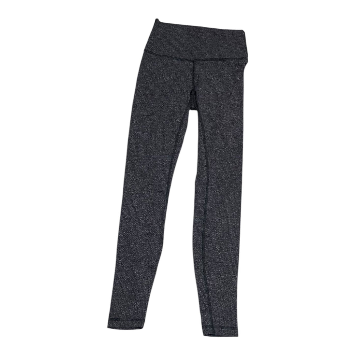 Athletic Leggings By Lululemon In Grey, Size: 4