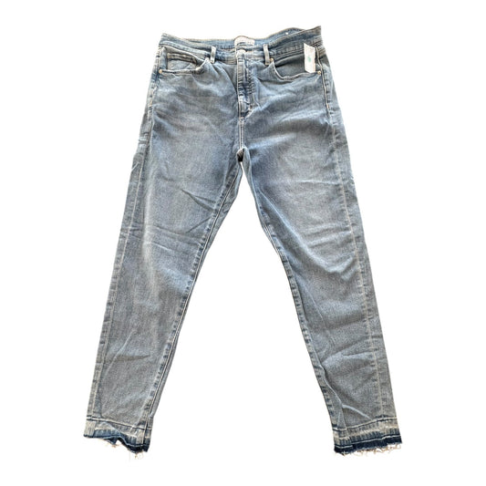 Jeans Skinny By Loft In Blue, Size: 12