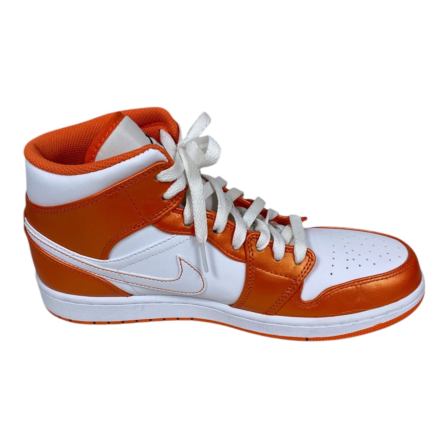 Shoes Athletic By Nike In Orange & White, Size: 11