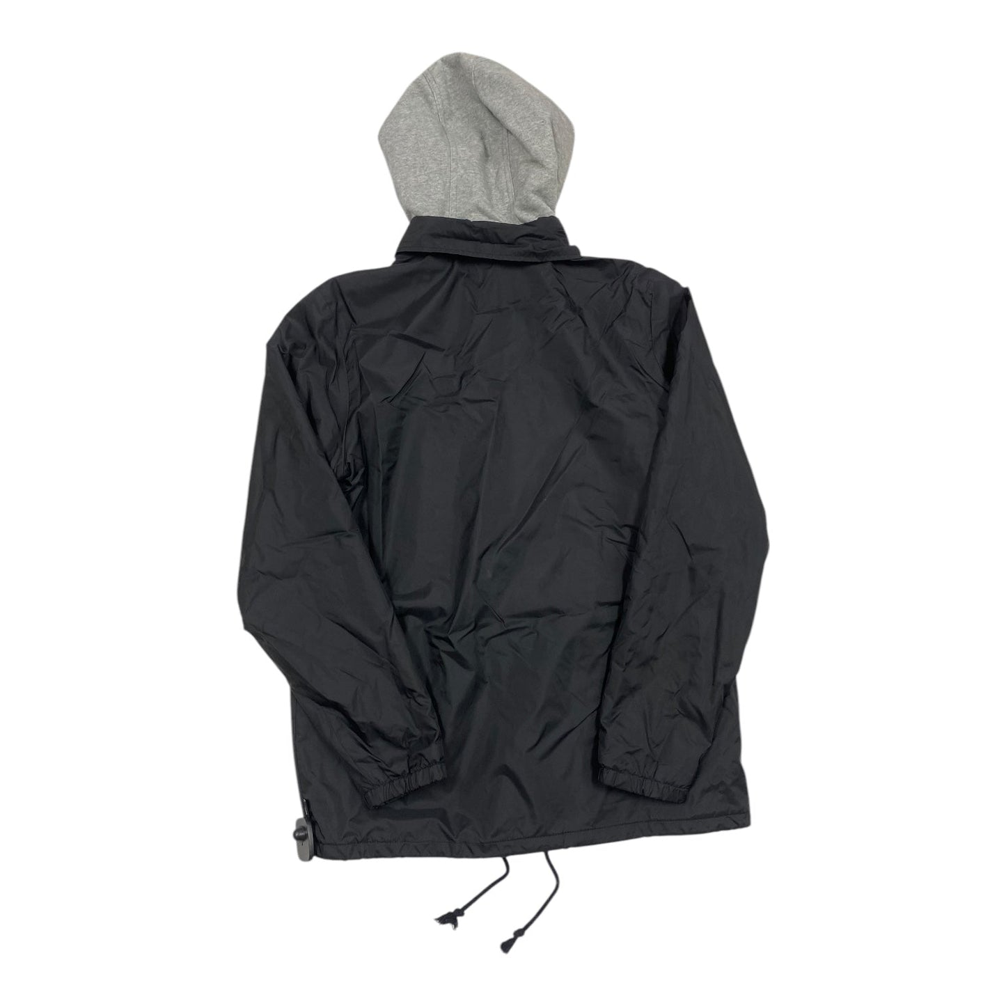 Jacket Windbreaker By Vans In Black, Size: S