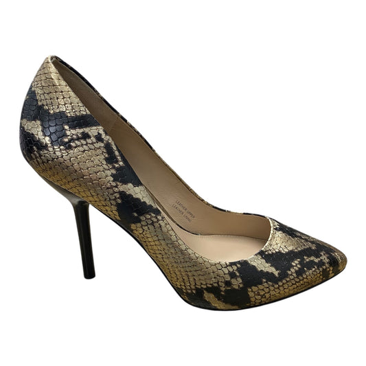 Shoes Heels Stiletto By Via Spiga In Snakeskin Print, Size: 9