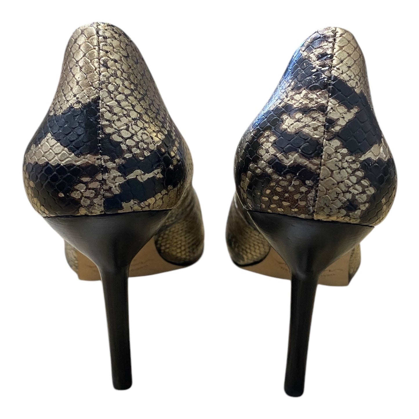 Shoes Heels Stiletto By Via Spiga In Snakeskin Print, Size: 9