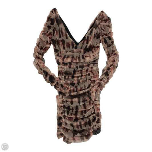 Dress Party Midi By Zara In Multi-colored, Size: S