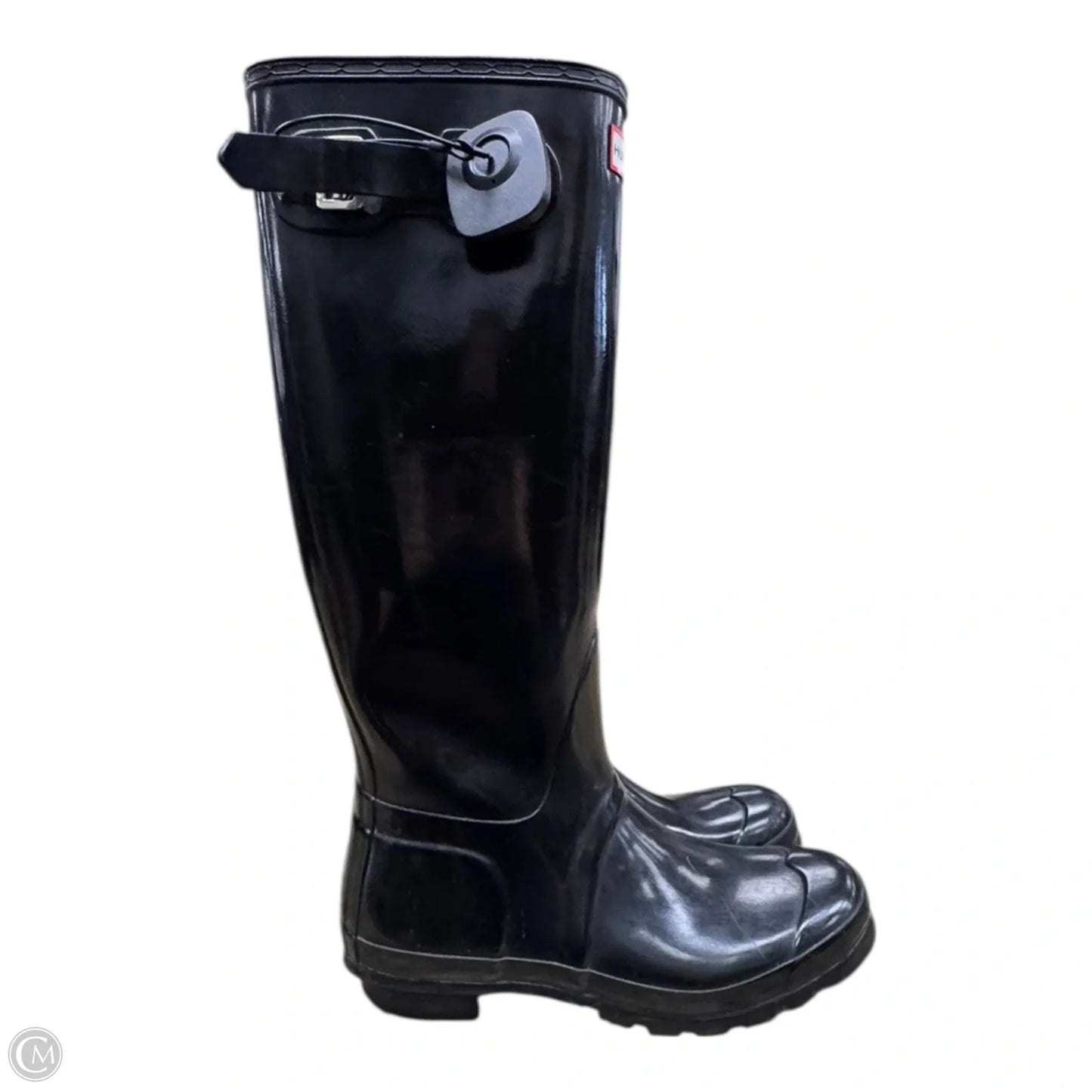 Boots Rain By Hunter In Black, Size: 8