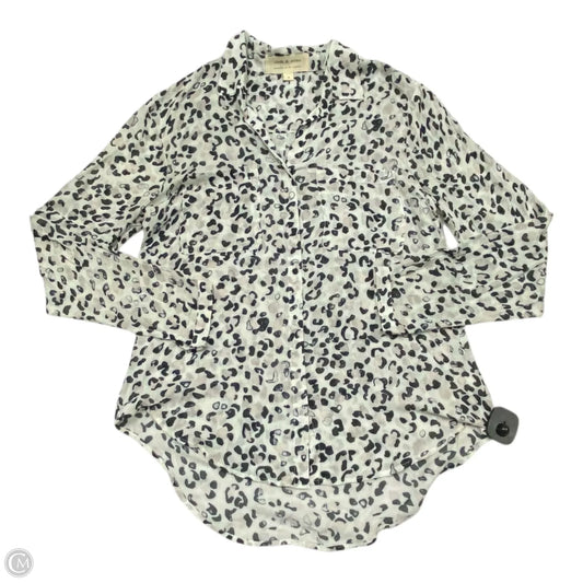 Top Sleeveless By Cloth & Stone In Animal Print, Size: S