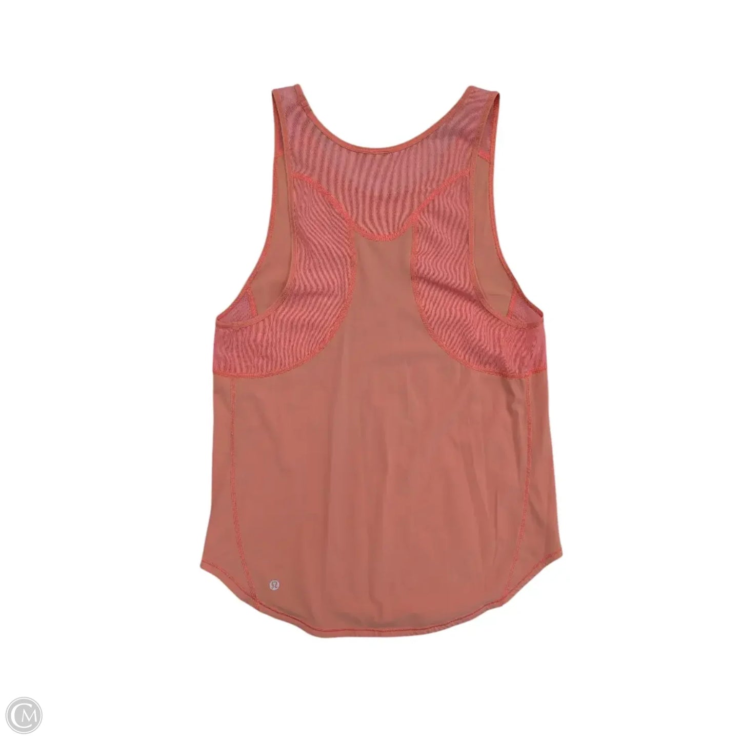 Athletic Tank Top By Lululemon In Orange, Size: S
