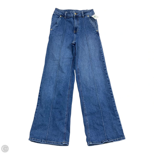 Jeans Wide Leg By Michael By Michael Kors In Blue, Size: 4