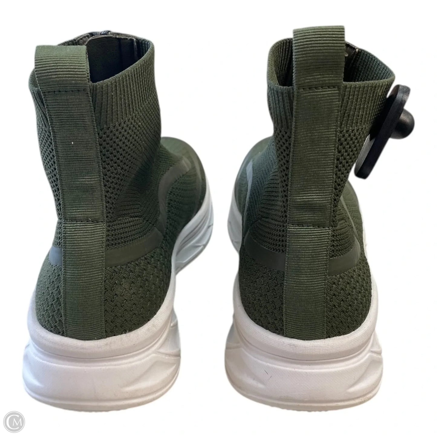 Shoes Sneakers By J Slides In Green, Size: 9