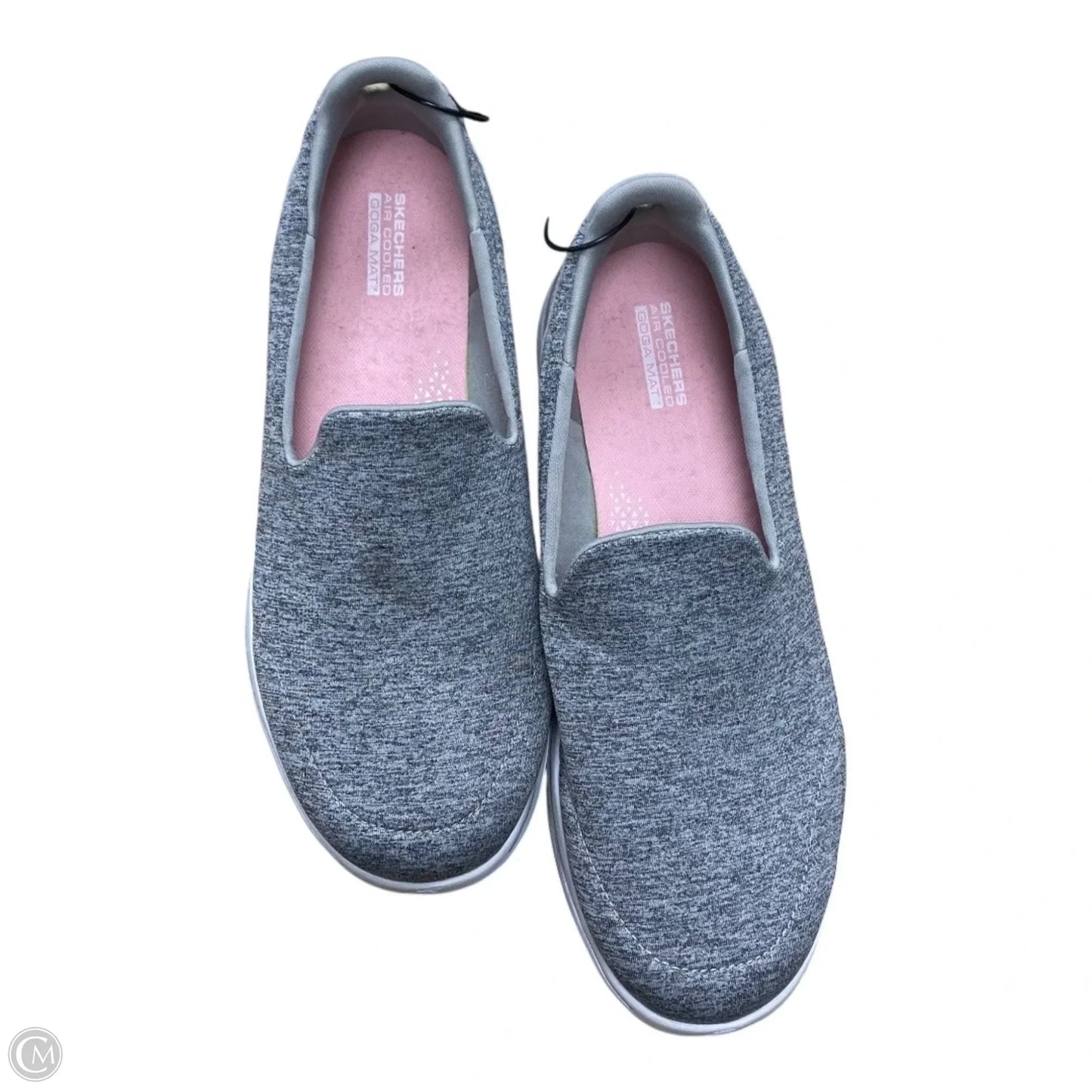 Shoes Flats By Skechers In Grey, Size: 9.5