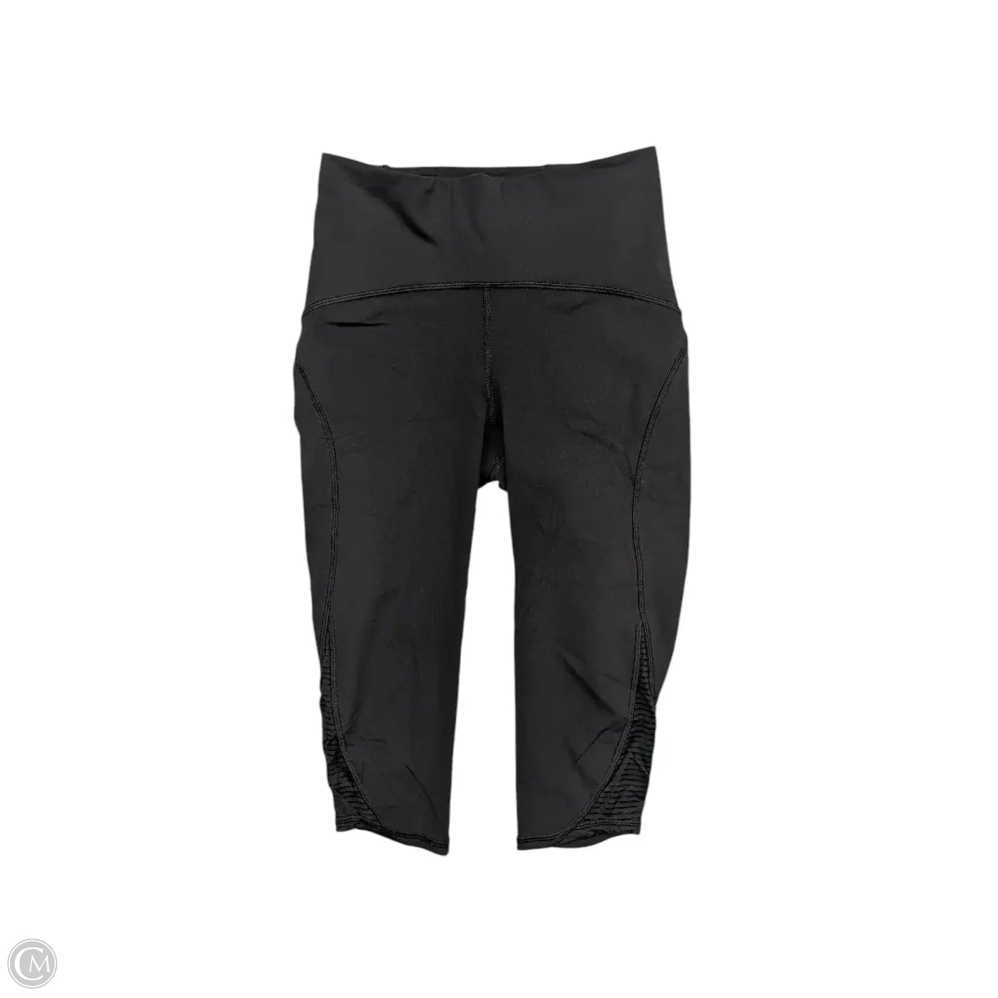 Athletic Capris By Lululemon In Black, Size: 4