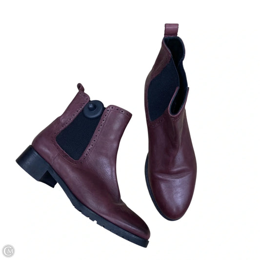 Boots Ankle Flats By BARBARA BARBIERI In Purple, Size: 9