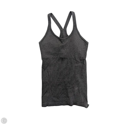 Athletic Tank Top By Lululemon In Grey, Size: 4