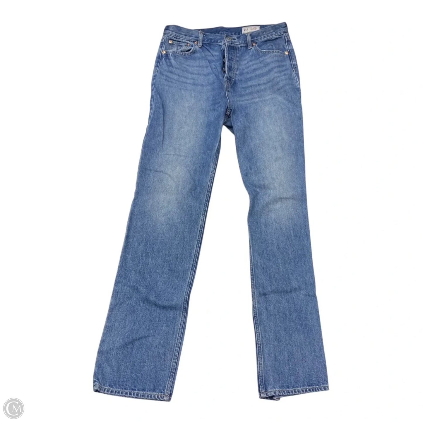 Jeans Straight By Gap In Blue, Size: 12l
