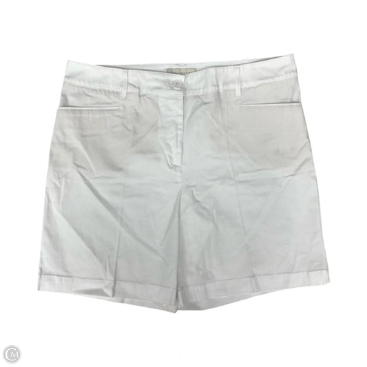 Shorts By Talbots In White, Size: 12