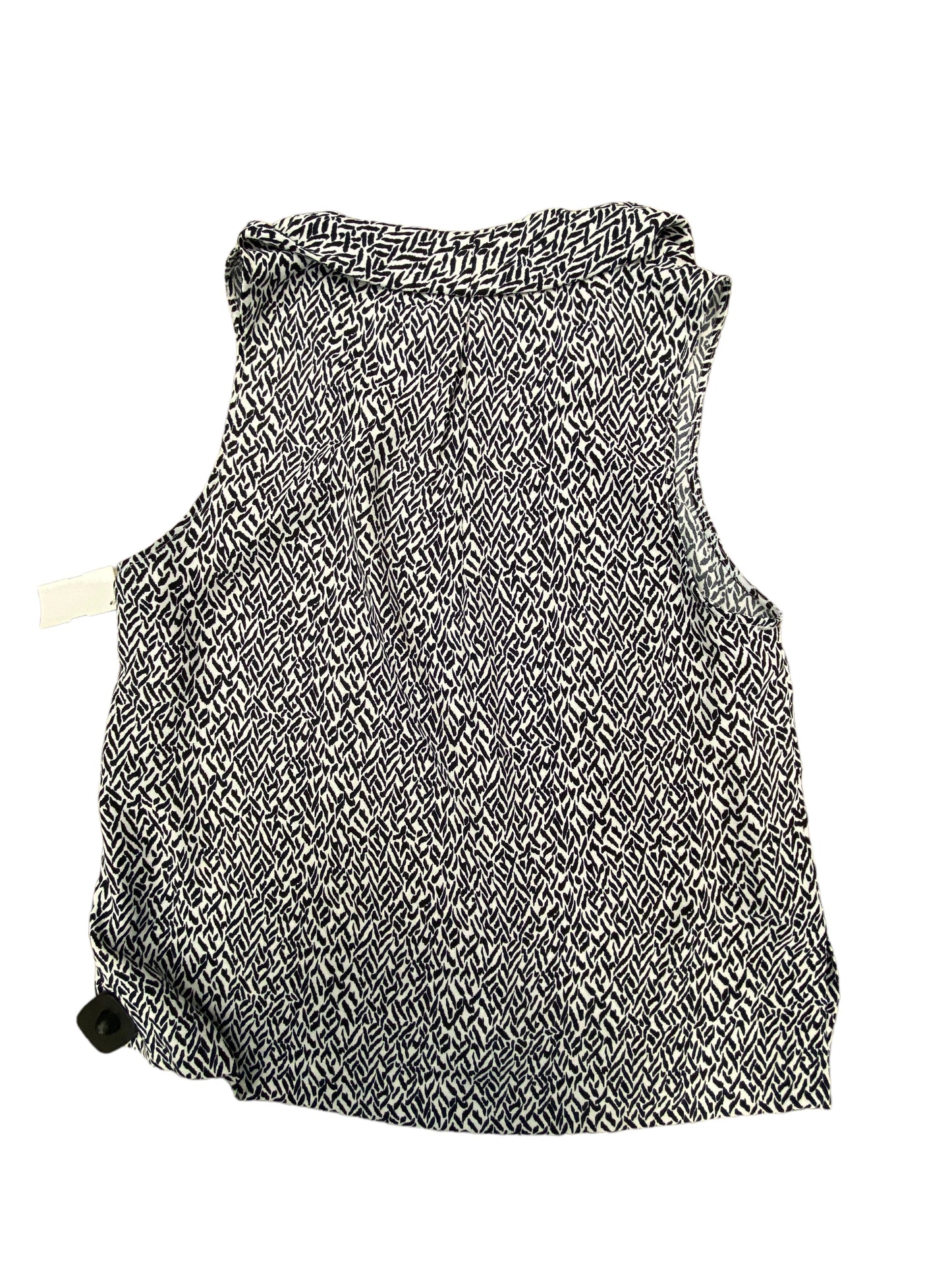 Black & White Top Sleeveless Vince Camuto, Size L