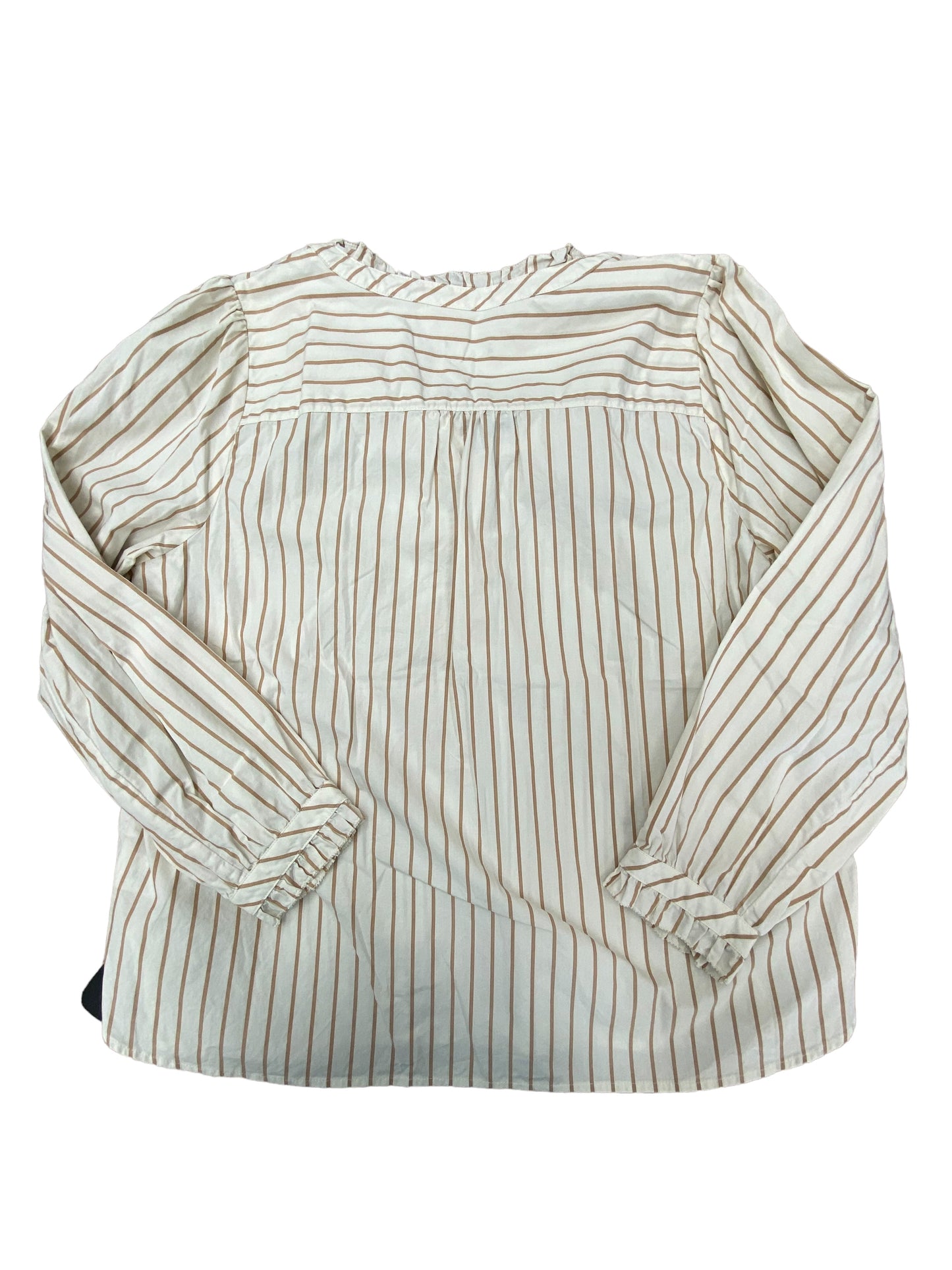 Striped Pattern Top Long Sleeve Talbots, Size Petite   Xl
