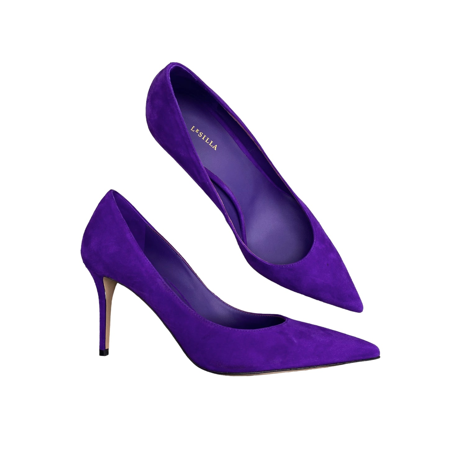 Purple Shoes Designer Le Silla, Size 8.5