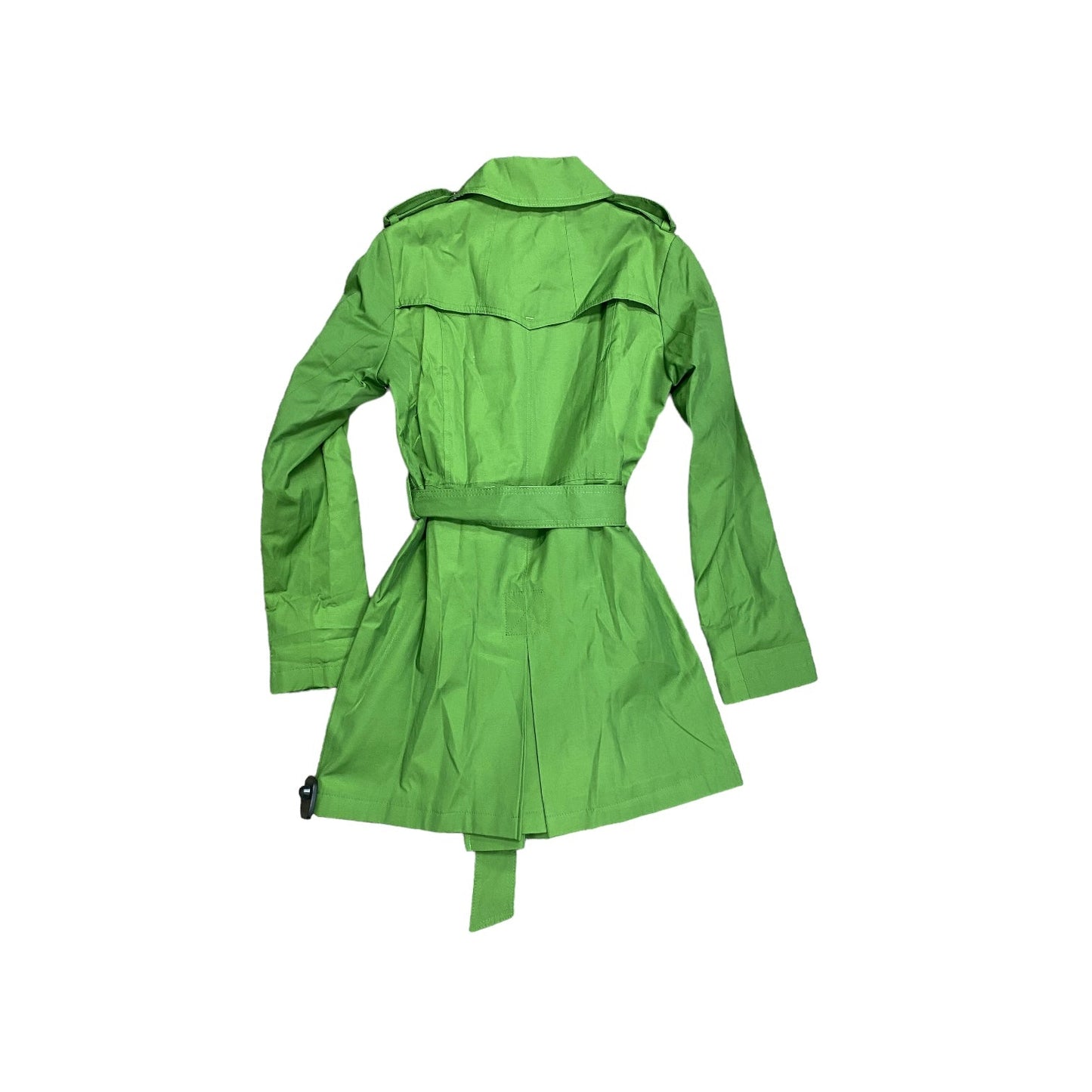 Green Coat Trench Coat Sam Edelman, Size Xs