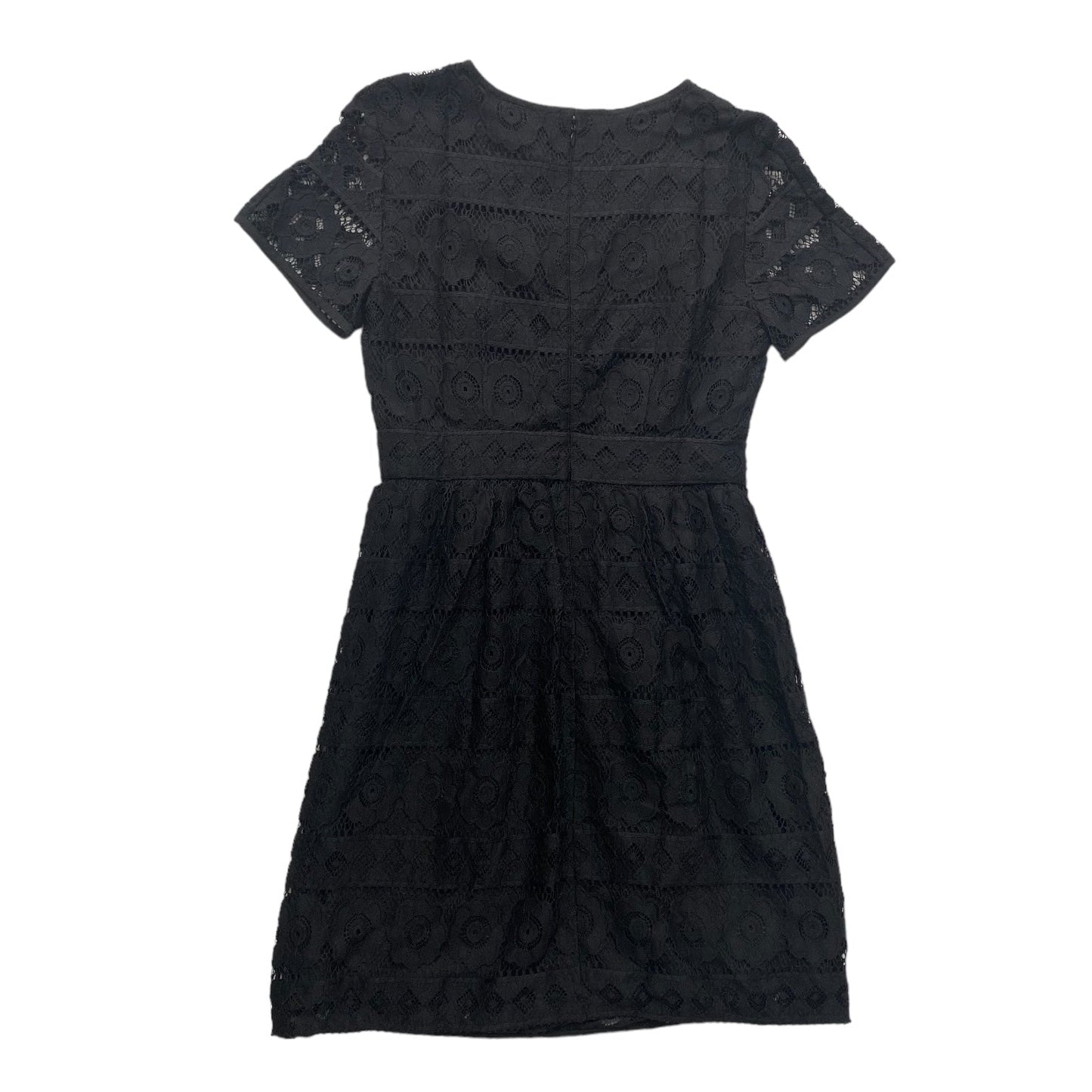 Black Dress Casual Midi Loft, Size Xs