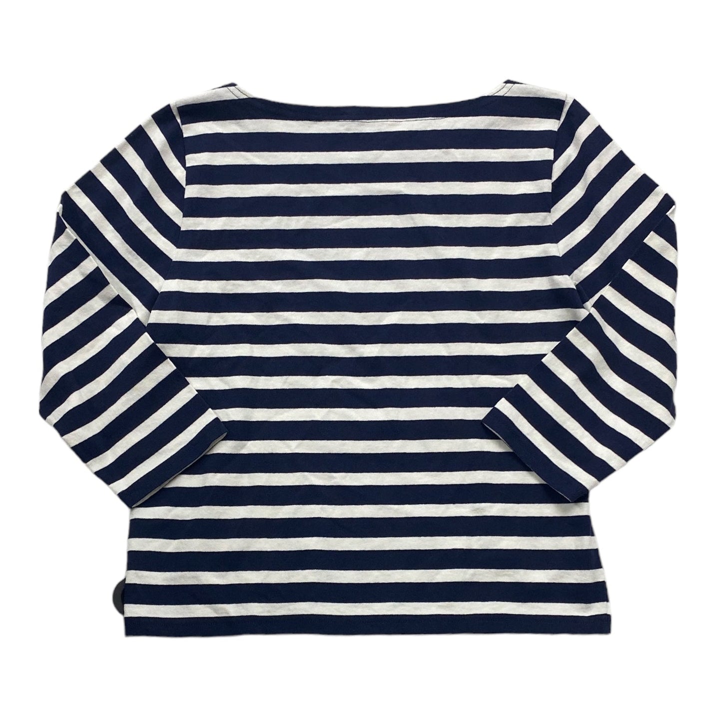 Blue Red & White Top Long Sleeve J. Crew, Size M