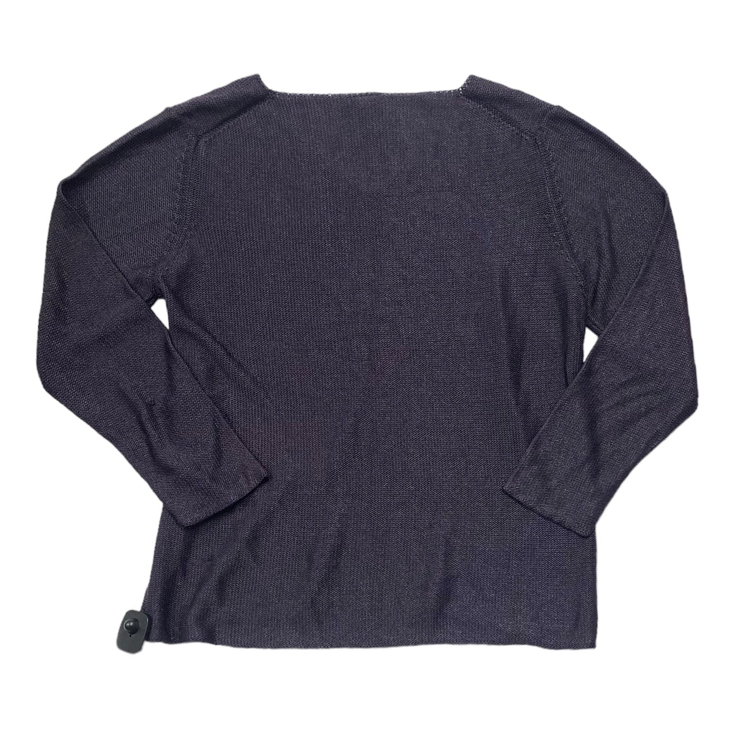 Purple Sweater Designer Eileen Fisher, Size L