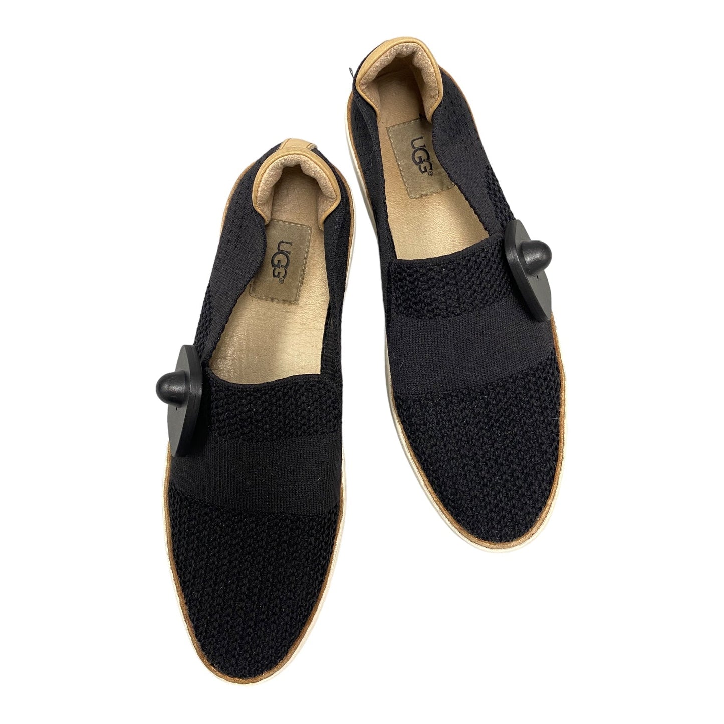 Black & Tan Shoes Designer Ugg, Size 9