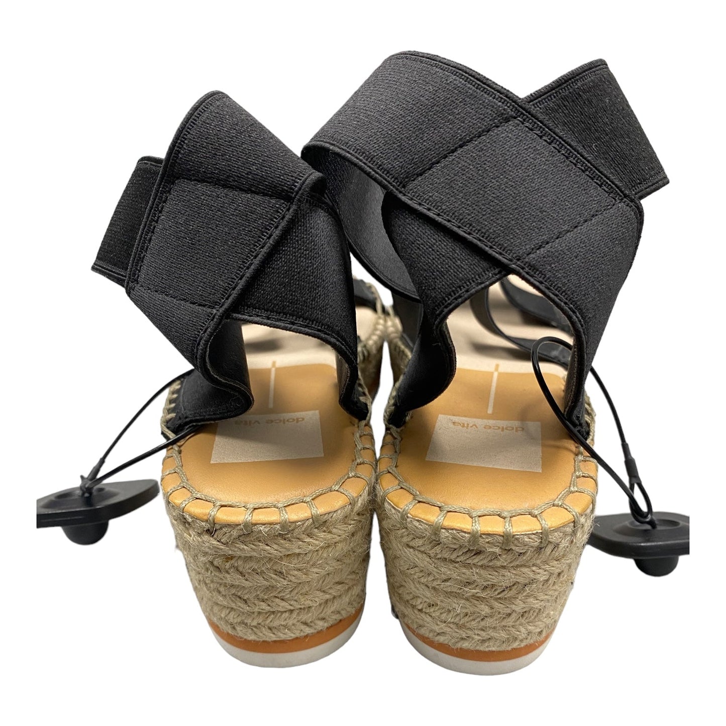 Black & Tan Sandals Heels Platform Dolce Vita, Size 10