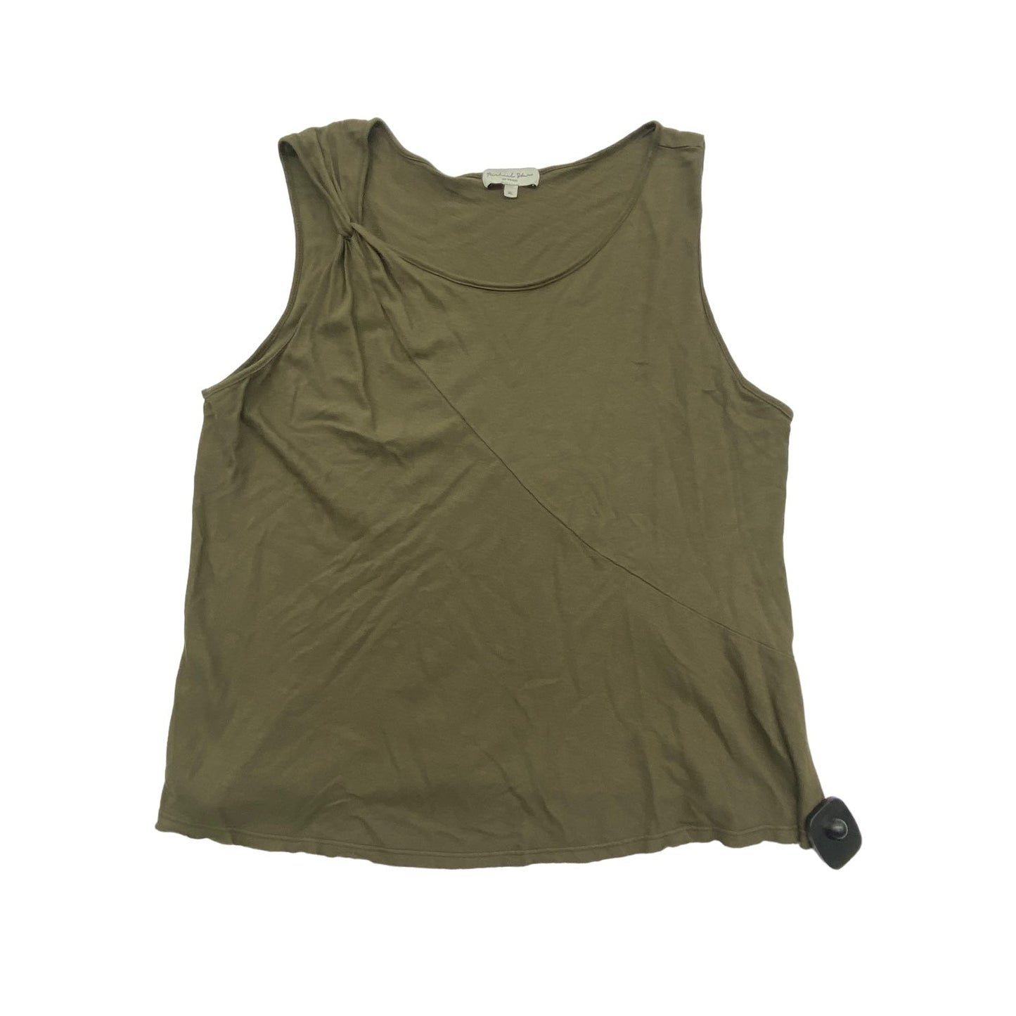 Green Top Sleeveless Michael Stars, Size Xl