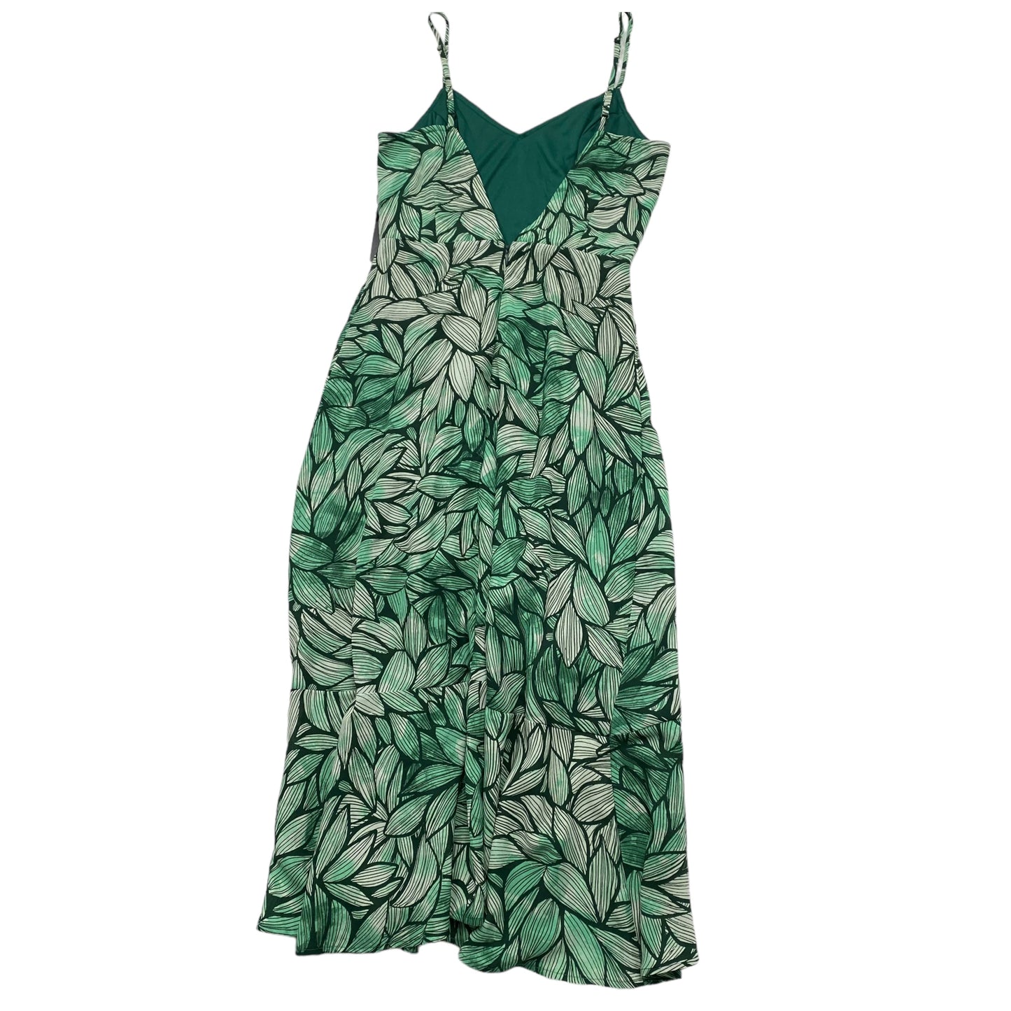 Green Dress Casual Midi Lulus, Size S
