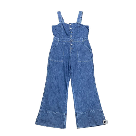 Blue Denim Overalls Aerie, Size L