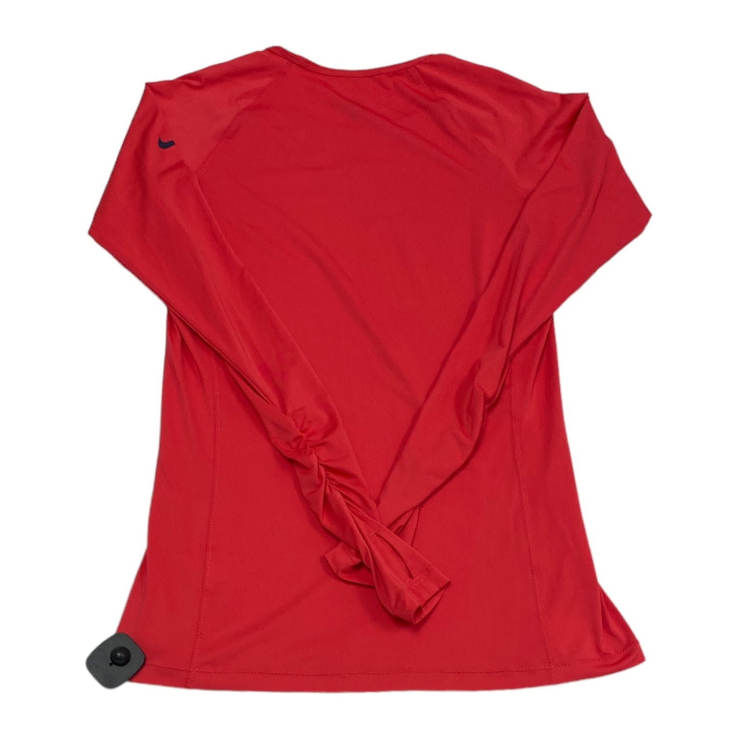 Orange Athletic Top Long Sleeve Crewneck Nike, Size L