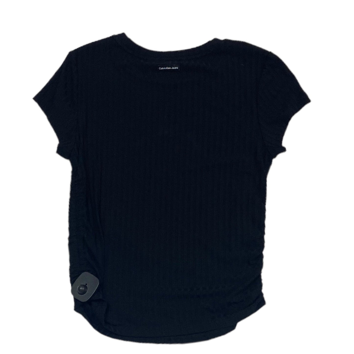 Black Top Short Sleeve Calvin Klein, Size M