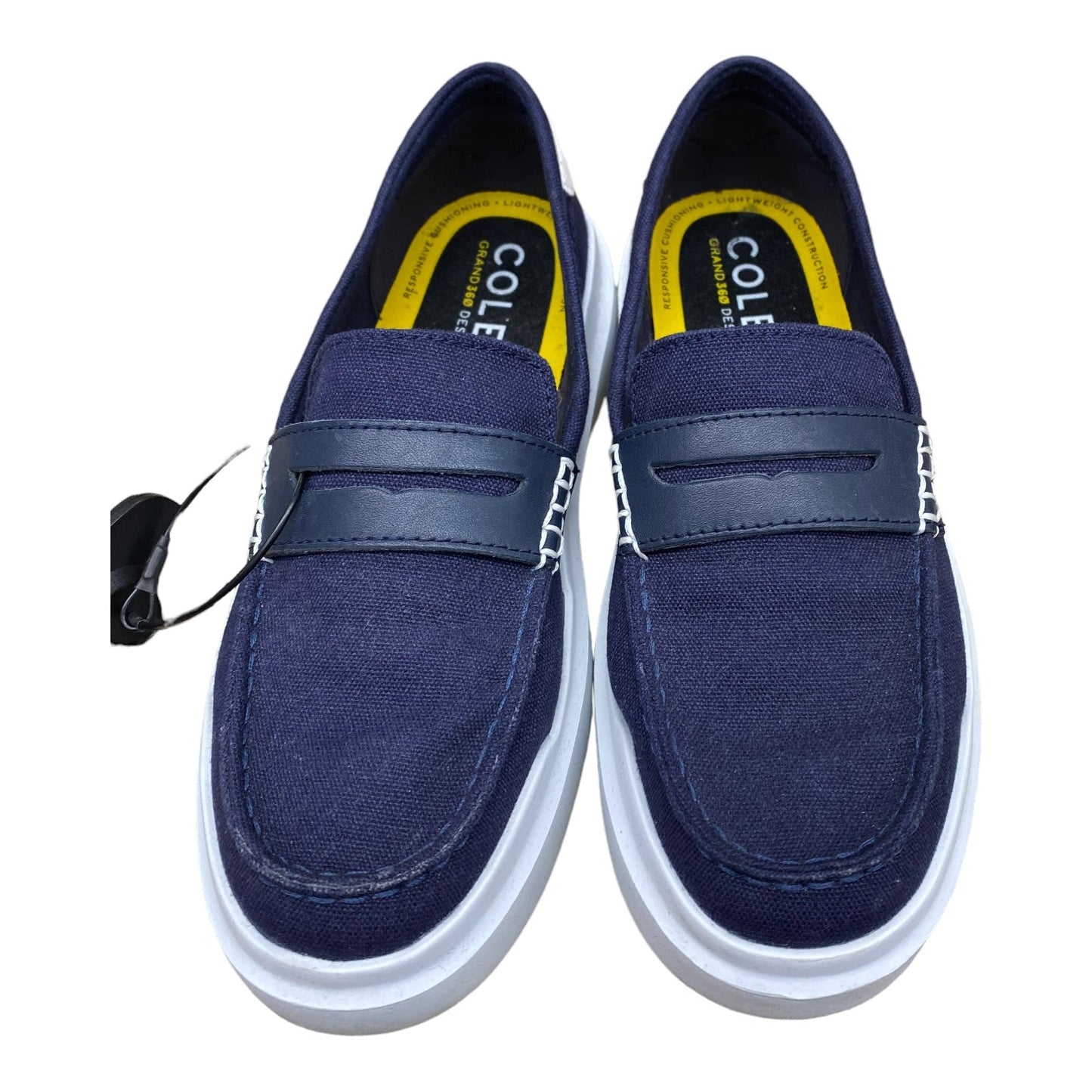 Blue & White Shoes Flats Cole-haan, Size 7
