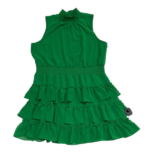 Green Dress Party Midi 1.state, Size Xxl