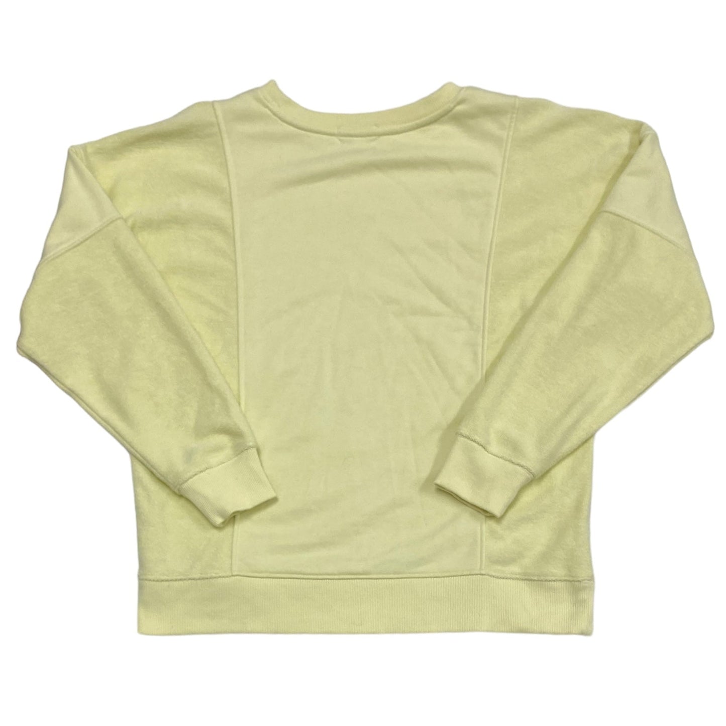 Yellow Sweatshirt Crewneck Evereve, Size S