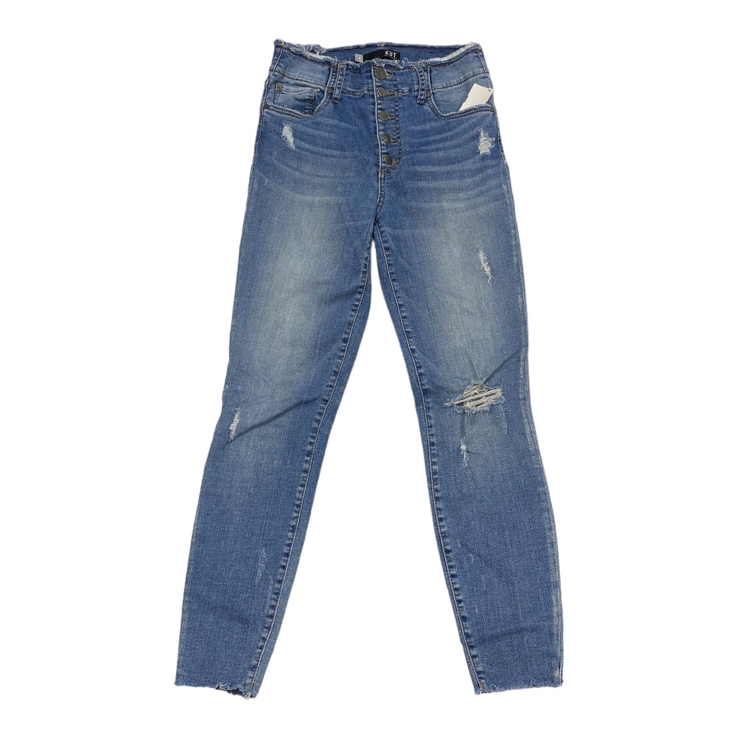 Blue Jeans Skinny Kut, Size 4