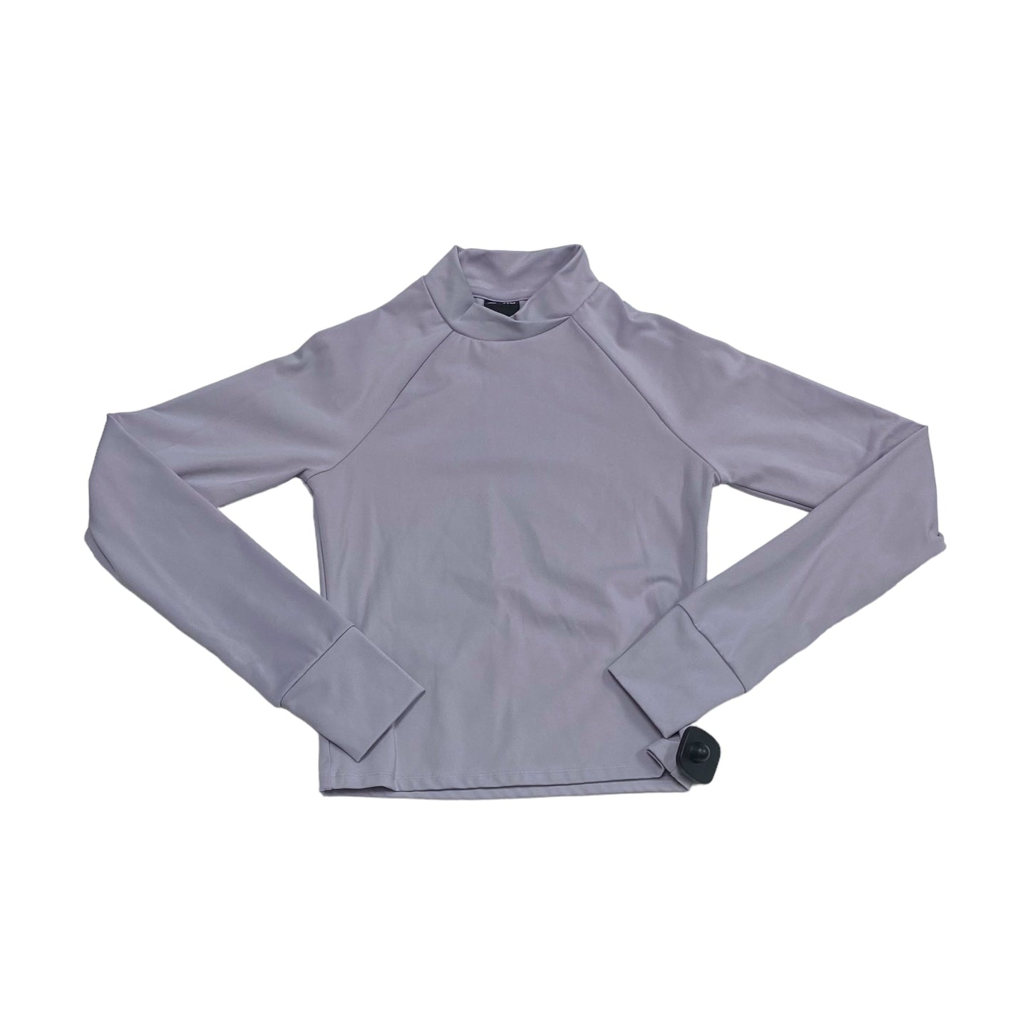 Purple Athletic Top Long Sleeve Collar 4F, Size Xs