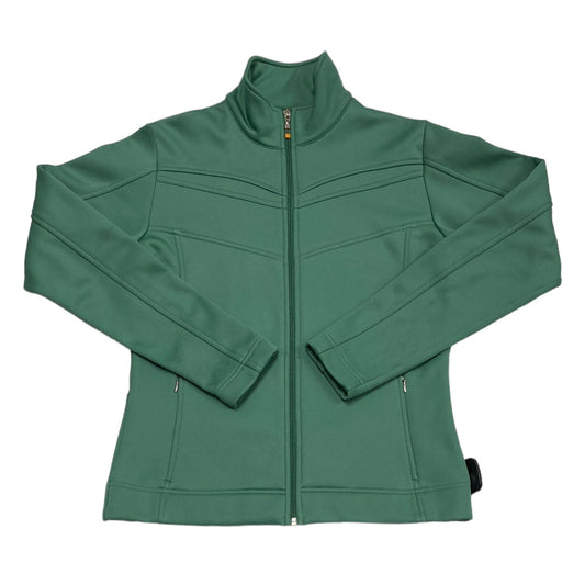 Athletic Jacket By Lucy In Green, Size: M