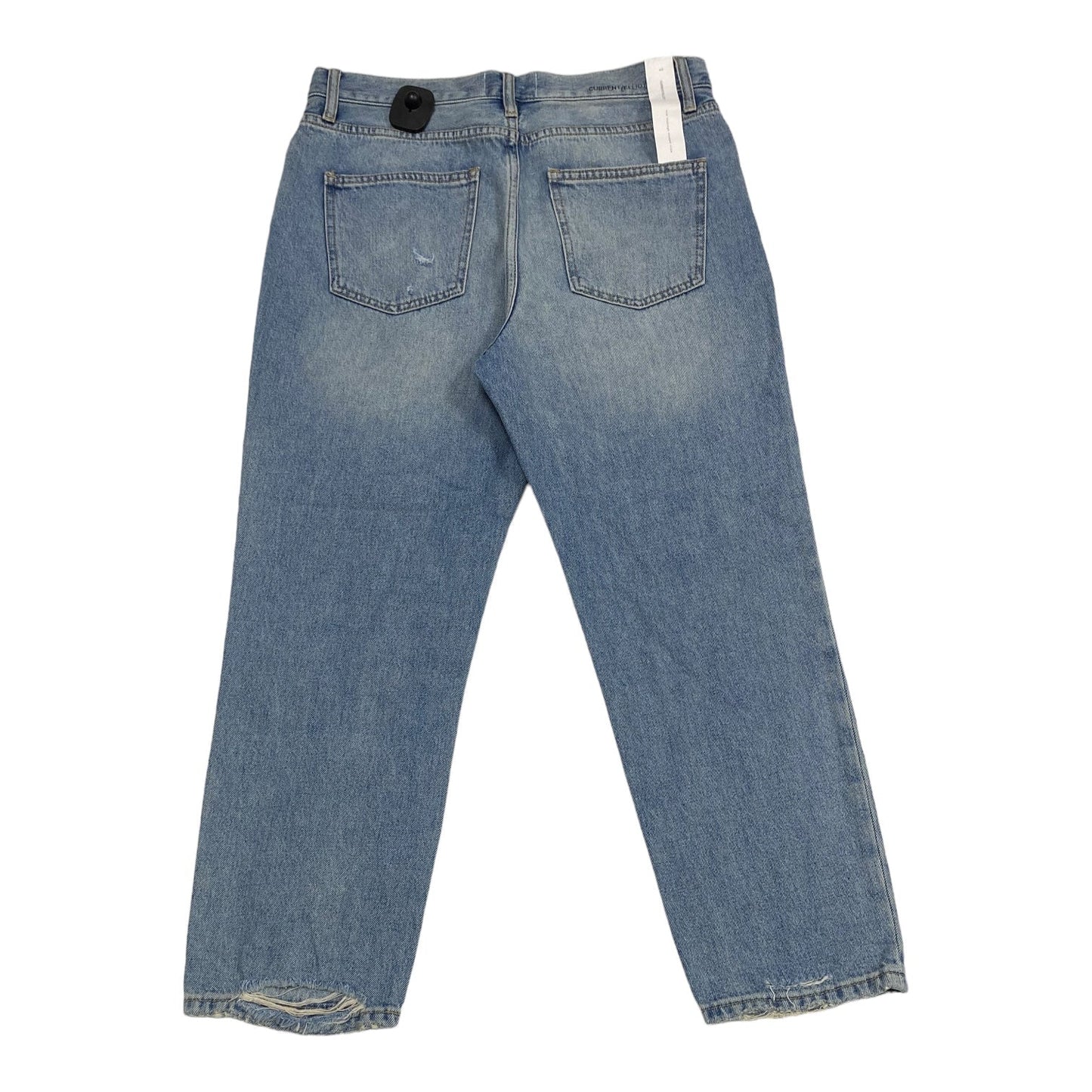 Jeans Boyfriend By Current/elliott In Blue, Size: 12