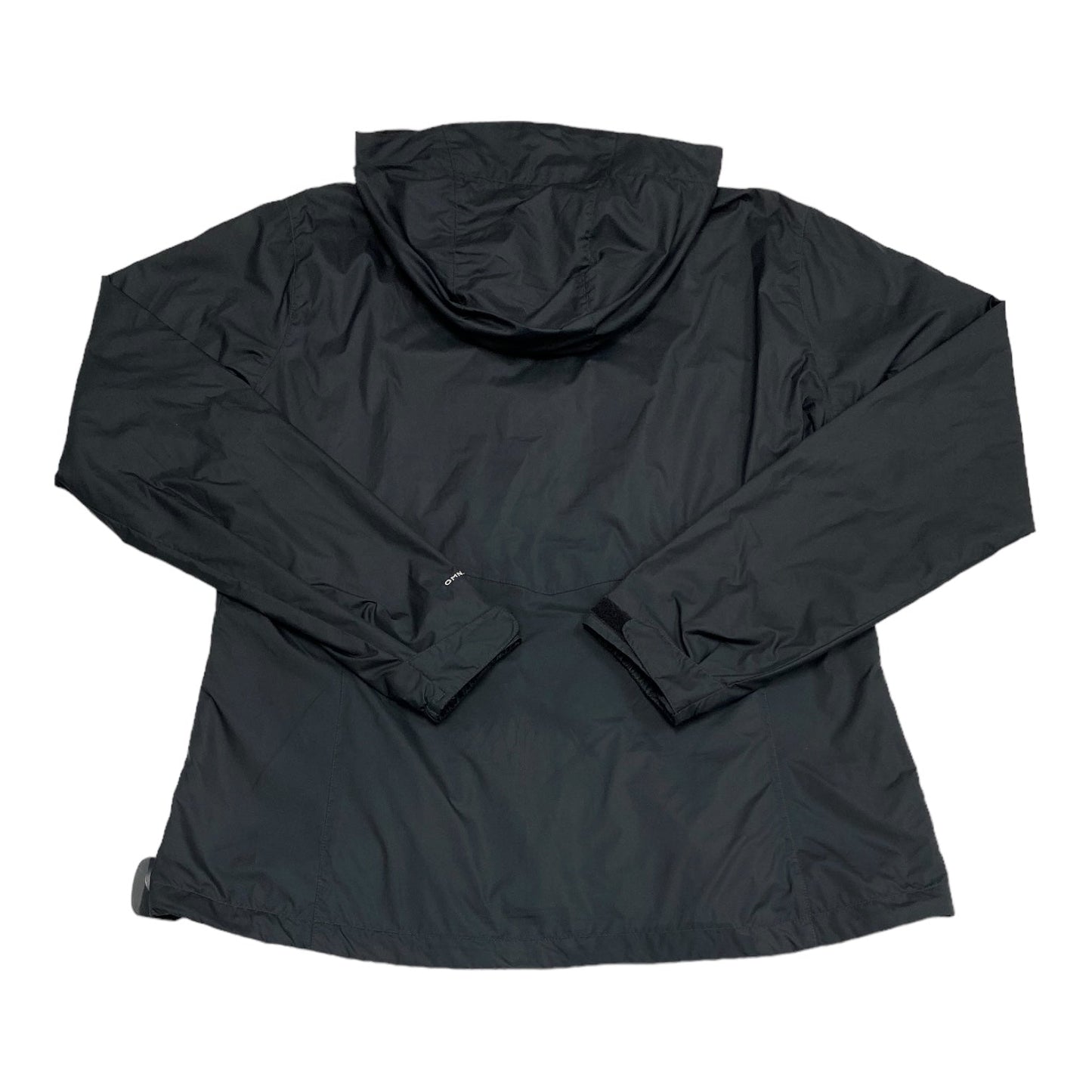 Jacket Windbreaker By Columbia In Black, Size: Xl