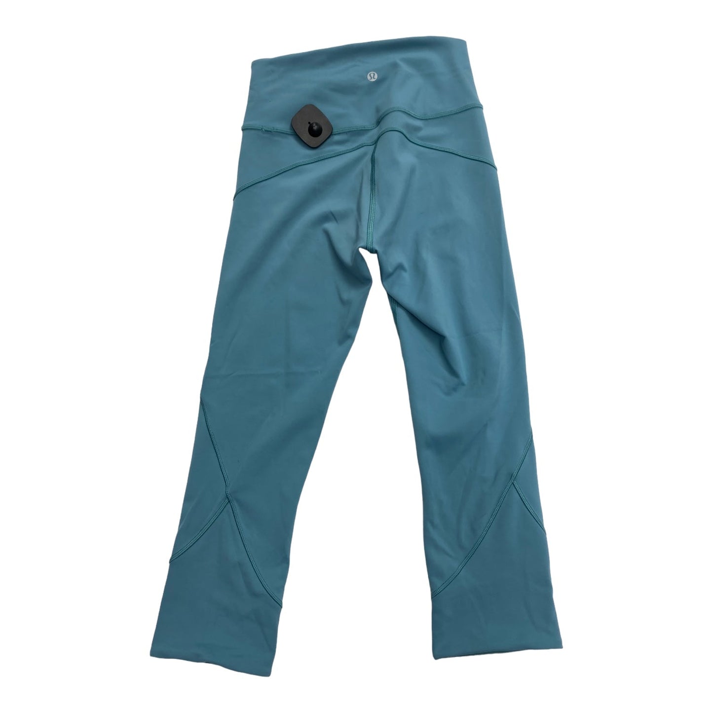 Athletic Capris By Lululemon In Blue, Size: 4