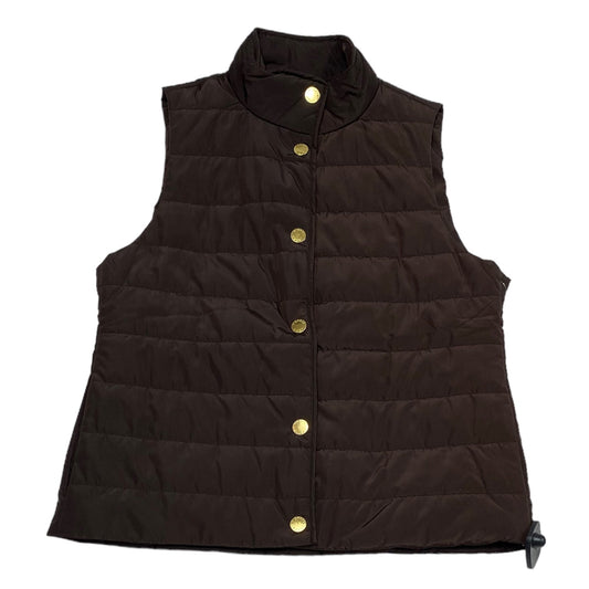 Vest Puffer & Quilted By Michael By Michael Kors In Brown, Size: S