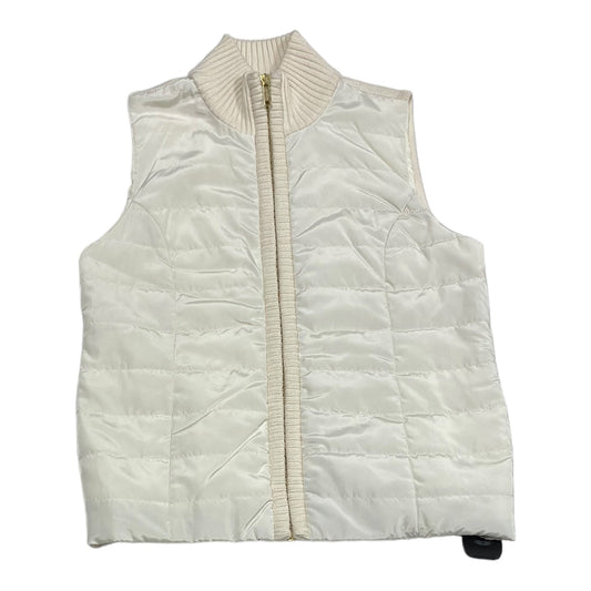 Vest Puffer & Quilted By Michael By Michael Kors In Cream, Size: S