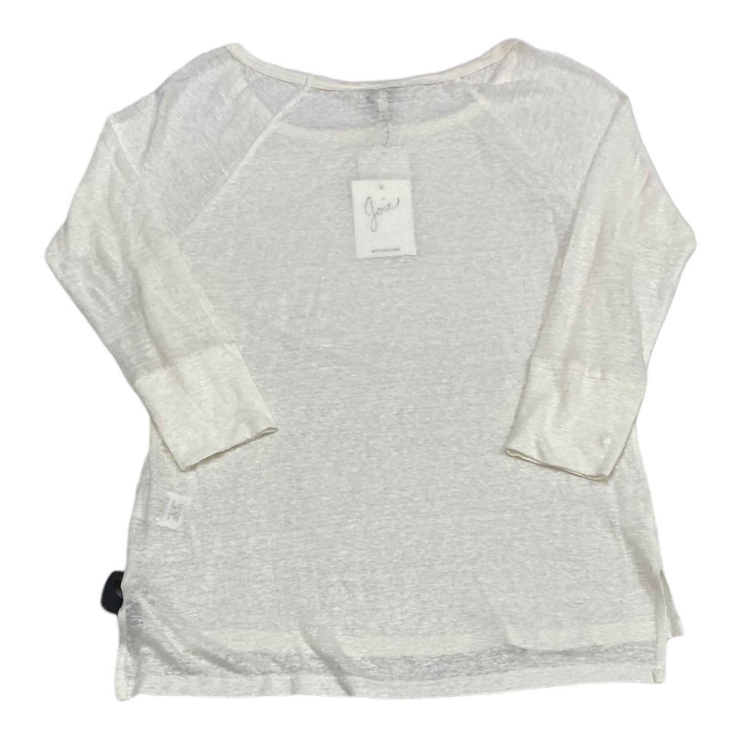 Top Long Sleeve By Joie In Cream, Size: S